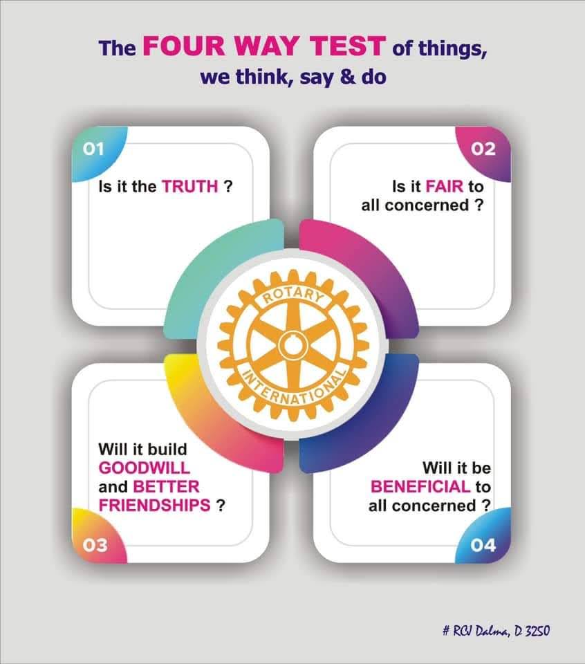 Rotary Four-Way Test By Herbert J. Taylor