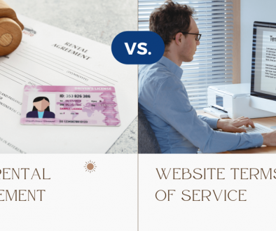 Car Rental Agreement vs. Website Terms of Service the Difference