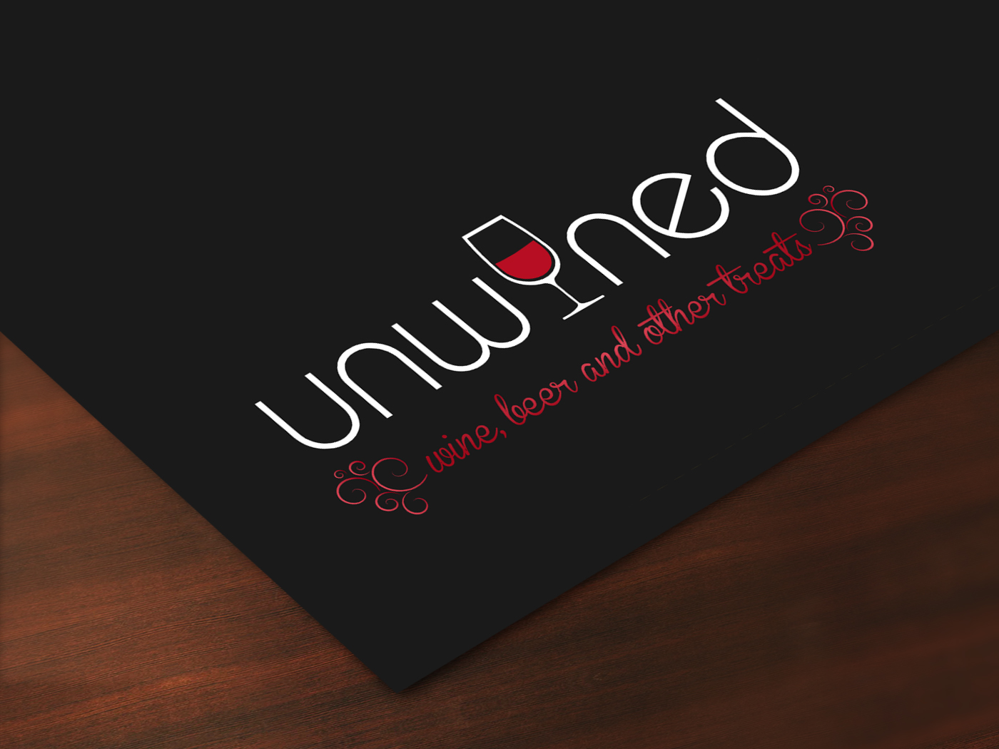 Customer: Unwined, custom logo design
